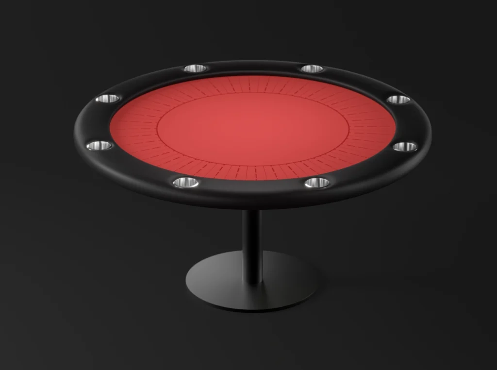 Round Poker Table