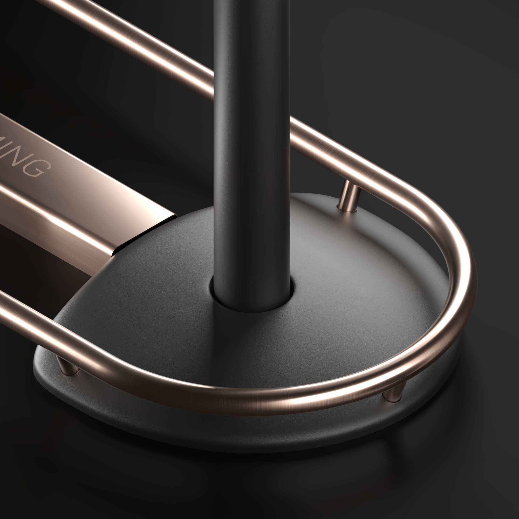 Gorilla Pedestal Legs Brass