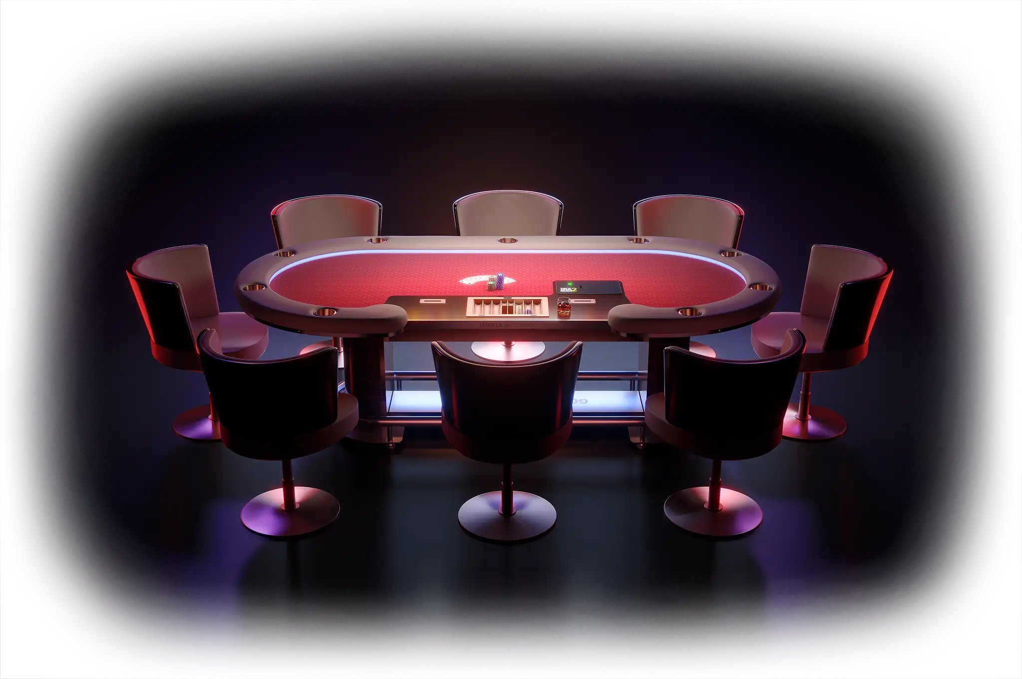 Poker table